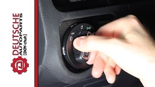 MK7 GTI Euro Headlight Switch DIY How to Install [upl. by Arturo]