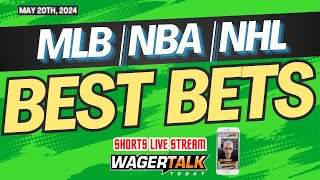 Free Picks amp Predictions for NBA  NHL  MLB  BEST BETS May 20th [upl. by Armillas12]