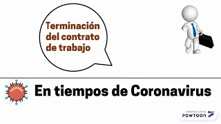 🔴TERMINACIÓN DEL CONTRATO DE TRABAJO EN COLOMBIA 2021🔴 [upl. by Kirchner]