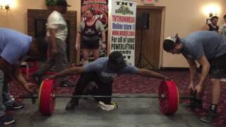 by Ipowerliftnet John Vellucci Deadlifts 560lbs for A new WNPF NJ State Record [upl. by Erbma]