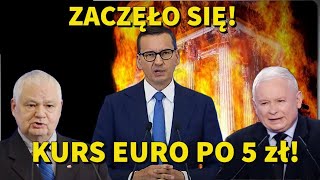 NBP ZAWALI KURS EURO DO 7 ZŁ i WEJDZIEMY DO STEFY EURO [upl. by Eihcra]