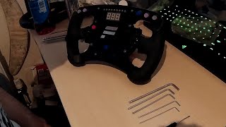 How to disassemble the Fanatec F1 rim guide [upl. by Milas443]