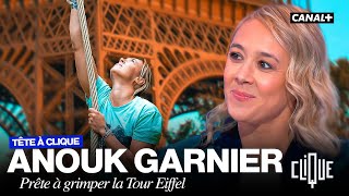 Qui est Anouk Garnier lathlète qui va grimper la Tour Eiffel à la corde   CANAL [upl. by Tillion]