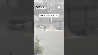 San Diego Underwater Devastating Flood Footage [upl. by Jackie]