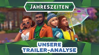 Die Sims 4 Jahreszeiten  kompakte Traileranalyse  simsblogde [upl. by Kurt321]