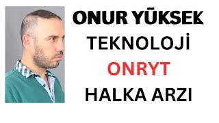 Onur Yüksel Teknoloji ONRYT Halka Arzı Yeni ASELSAN olabilir [upl. by Anastasio]