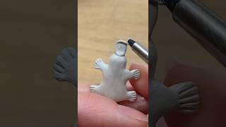 Sculpting a Platypus from Silver Clay [upl. by Ahsenrad]