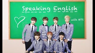 BTS Speaking English Compilation [upl. by Bultman]