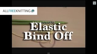 How To Elastic Bind Off [upl. by Irena]