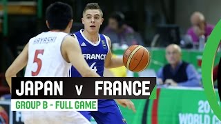 Japan v France  Group B Full Game  2014 FIBA U17 World Championship [upl. by Eelrahc]