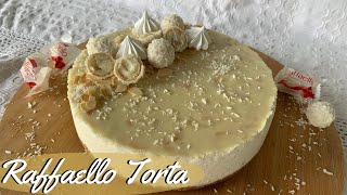 Raffaello Sajttorta Sütés Nélkül  HagymaLekvár [upl. by Yecats]