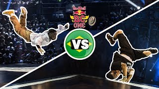 BBoy Junior vs BBoy Mounir  Semifinal  Red Bull BC One Rio de Janeiro 2012 [upl. by Fechter]