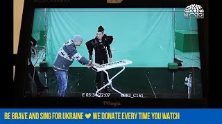 Время и Стекло  съемки клипа quotЛюбви точка нетquot making of [upl. by Eitsirk]