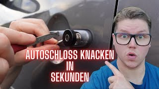 ✅ VAG Fahrzeugöffnung  Schloss picken in Sekunden  Schlüssel weg [upl. by Akeem697]