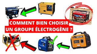 Comment et quel Groupe électrogène choisir en 2023  TOP 5 des meilleur  test Conseil amp tuto qualit [upl. by Buffy803]