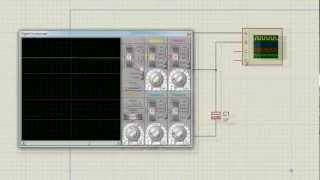 Medida con Osciloscopio en PROTEUS [upl. by Lledniw]