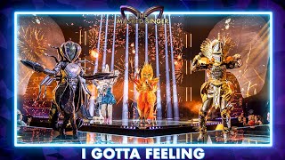 Alle Masked Singers  I Gotta Feeling  Aflevering 7  The Masked Singer  VTM [upl. by Hull]