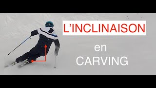 Comment faire un VIRAGE CARVING  coupé en ski  Linclinaison [upl. by Fauman]