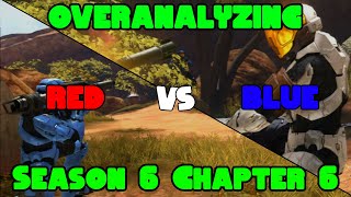 Overanalyzing Red VS Blue Season 6 Chapter 6 [upl. by Perkin643]