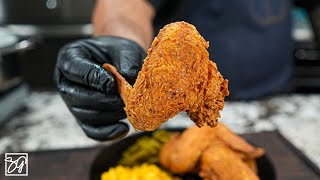 The Secret to the Perfect Fried Chicken Wings [upl. by Jens]