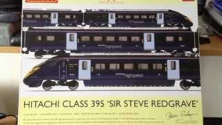 Hornby R2972 R2972X Hitachi Class 395 Sir Steve Redgrave Train Pack DCC Fitted [upl. by Dawaj311]