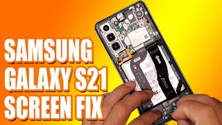 Surprisingly Easy Samsung Galaxy S21 Screen Replacement  Sydney CBD Repair Centre [upl. by Poore]