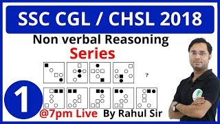 SSC CGL  CHSL Non verbal Reasoning Lecture1 By RAHUL SIR Series [upl. by Dugan935]