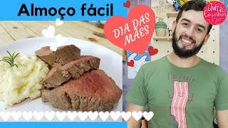 ROSBIFE DE FILÉ MIGNON FÁCIL PARA O DIA DAS MÃES  COMO FAZER ALMOÇO FÁCIL PARA O DIA DAS MÃES [upl. by Ocsirf]