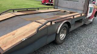 1969 Chevy C50 ramp truck build [upl. by Saiff97]