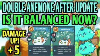 DOUBLE ANEMONE HARE DAGGER BIRD AFTER UPDATE BALANCED OR STRONGER AAB GAMEPLAY AXIE INFINITY [upl. by Yevoc]