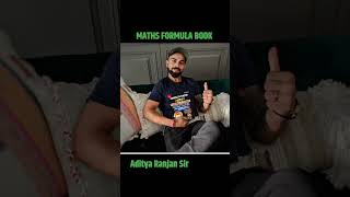 MATHS FORMULA BOOK  By Aditya ranjan sir cgl viratkohli adityaranjantalks [upl. by Tyson]