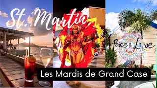 CARIBBEAN VLOG Celebrate St Martin Carnival at Les Mardis de Grand Case amp explore Orient Bay Beach [upl. by Dennett505]