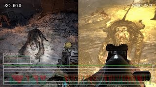 Metro 2033 Xbox One Redux vs Xbox 360 Original FrameRate Test [upl. by Womack]