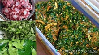 Step by step Easy method of Cooking Akwa Ibom EDIKAIKONG SOUP [upl. by Lupien56]