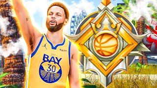 A LEGEND 3PT PLAYMAKER WPLAYMAKING TAKEOVER IS THE PERFECT STEPH CURRY BUILD ON NBA 2K21 [upl. by Leuqim]