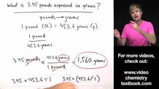 Converting Units with Conversion Factors [upl. by Nylecsoj98]