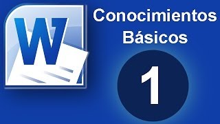 Tutorial Word Cap 1 Conocimientos Básicos [upl. by Onaivlis415]