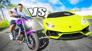 RACHA ENTRE MINHA XJ6 TURBO VS LAMBORGHINI EVO DE 700CV [upl. by Ennovaj]