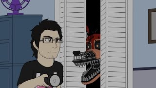 Markiplier Animated  Five Nights At Freddys 4 Animation [upl. by Vasti]