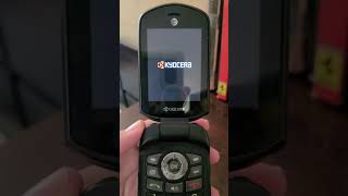 Kyocera DuraXE Power ON amp Power OFF internal screen [upl. by Darice992]