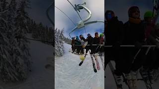 Ski Lift malfunctioned 😳 [upl. by Ken]