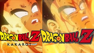 Bardock Death Anime vs Kakarot [upl. by Savdeep]