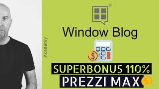 SUPERBONUS INFISSI LIMITI DI SPESA ecco i prezzi massimi ma anche unitari per i tuoi serramenti [upl. by Alled]