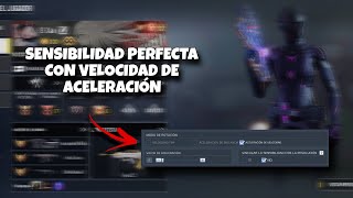 sensibilidad PERFECTA con VELOCIDAD de ACELERACIÓN  XAN CODM [upl. by Lahcym]