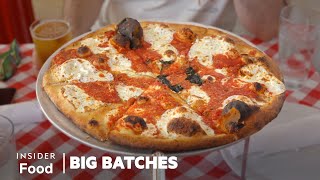 How New York’s Best Pizzeria Makes 140000 Pizzas In Its CoalFired Oven Every Year  Big Batches [upl. by Adiehsar991]