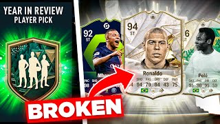 What do you get from 40 x Broken Icon Year In Review Player Pick Packs [upl. by Animrac]