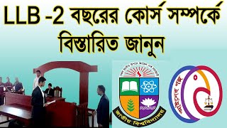 2 years LLB course in Bangladesh  ২ বছরের এলএলবি কোর্স [upl. by Nigle]