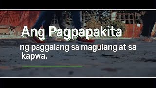 Paggalang sa Magulang at sa Nakakatanda  Video Film [upl. by Alhahs]