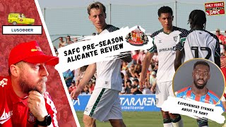 SAFC Pre Season Alicante Review  New Away Strip Stunning [upl. by Klemens]