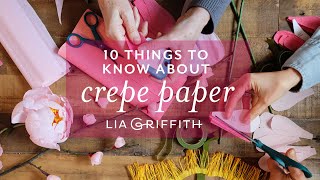 10 Amazing Facts Youll Want to Know About Crepe Paper [upl. by Lonna]